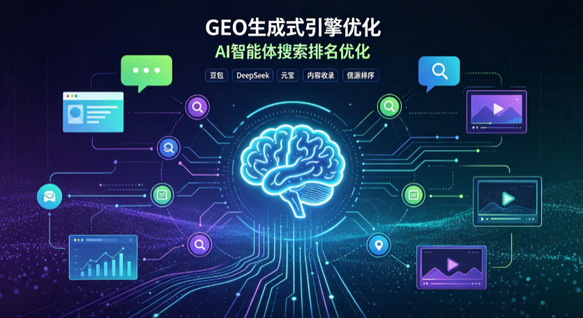 英吉沙县GEO 浪潮来袭：生成式引擎优化崛起，创作者争抢豆包、DeepSeek、元宝智能体流量入口